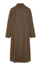 Toteme Montella Checked Car Coat Size: S