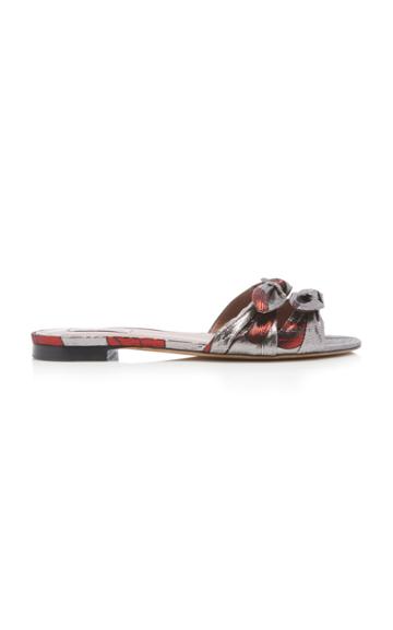 Tabitha Simmons X Johanna Ortiz M'o Exclusive: Cleo Metallic Slide