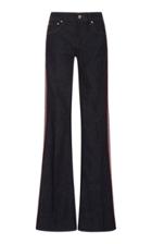 Red Valentino Flared Leg Denim Trousers