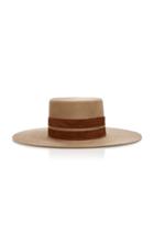 Janessa Leone Phoenix Wide-brim Wool Hat Size: S