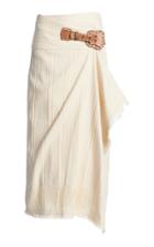 Moda Operandi Johanna Ortiz Dream Catcher Cotton-blend Wrap Skirt