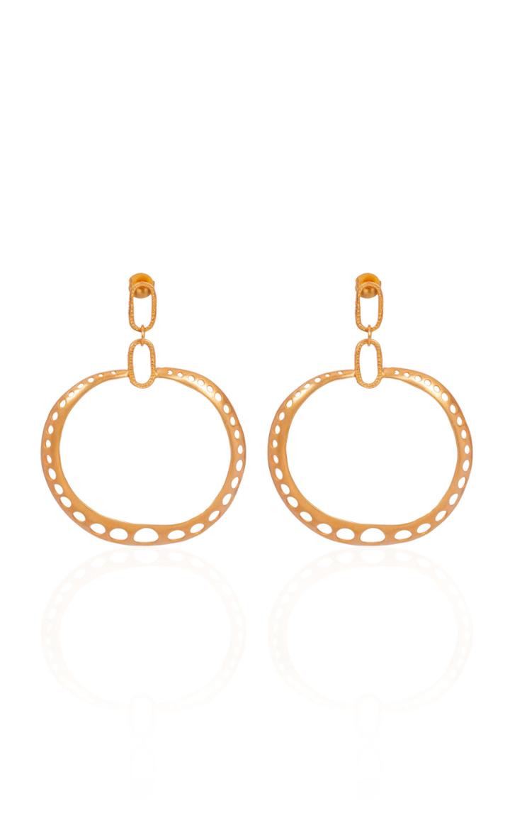 Cano Eli 24k Gold-plated Brass Earrings