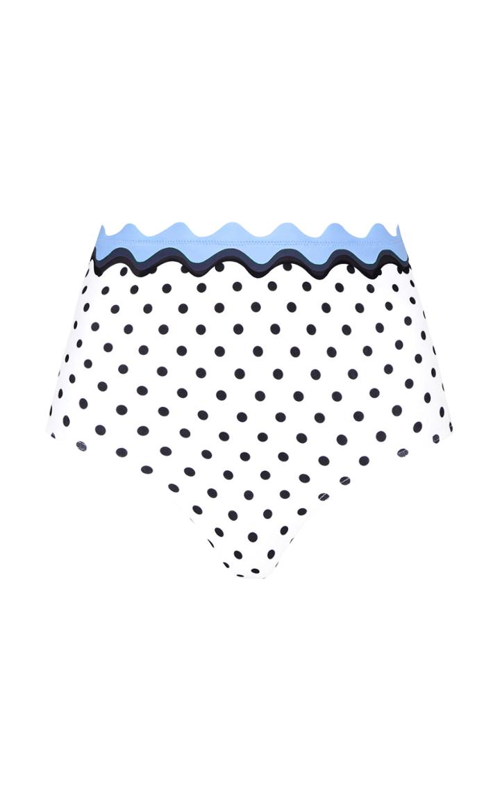 Rye Sandy Rick Rack Scallop Bikini Bottom