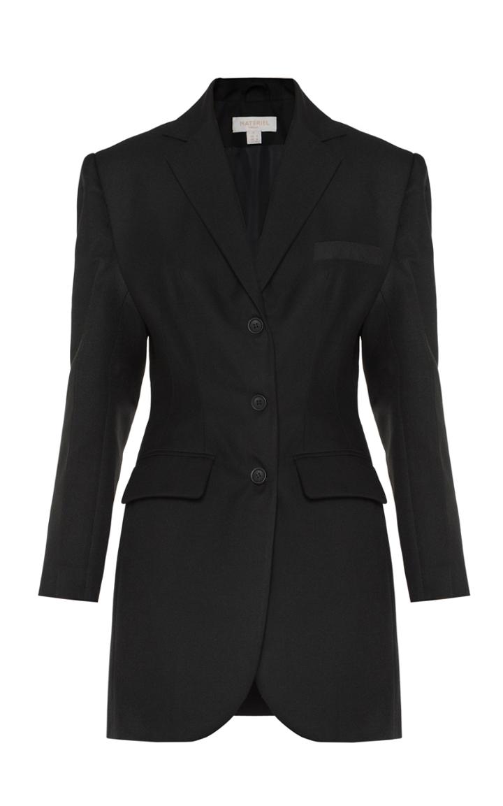 Moda Operandi Matriel Structured Crepe Menswear Blazer