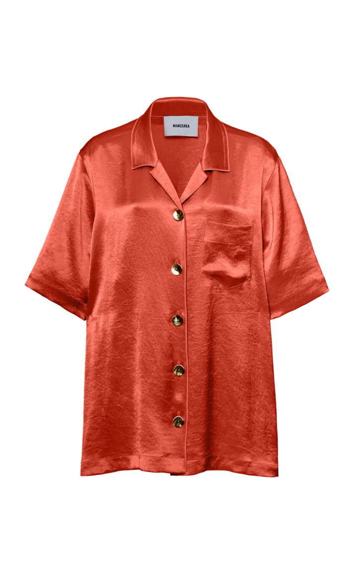 Moda Operandi Nanushka Ella Button Down Top Size: S