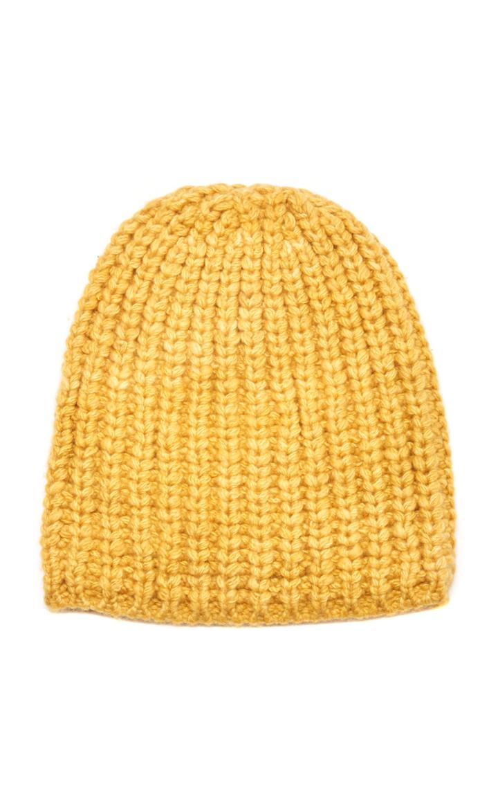 The Elder Statesman Murphy Ribbed Cashmere Beanie