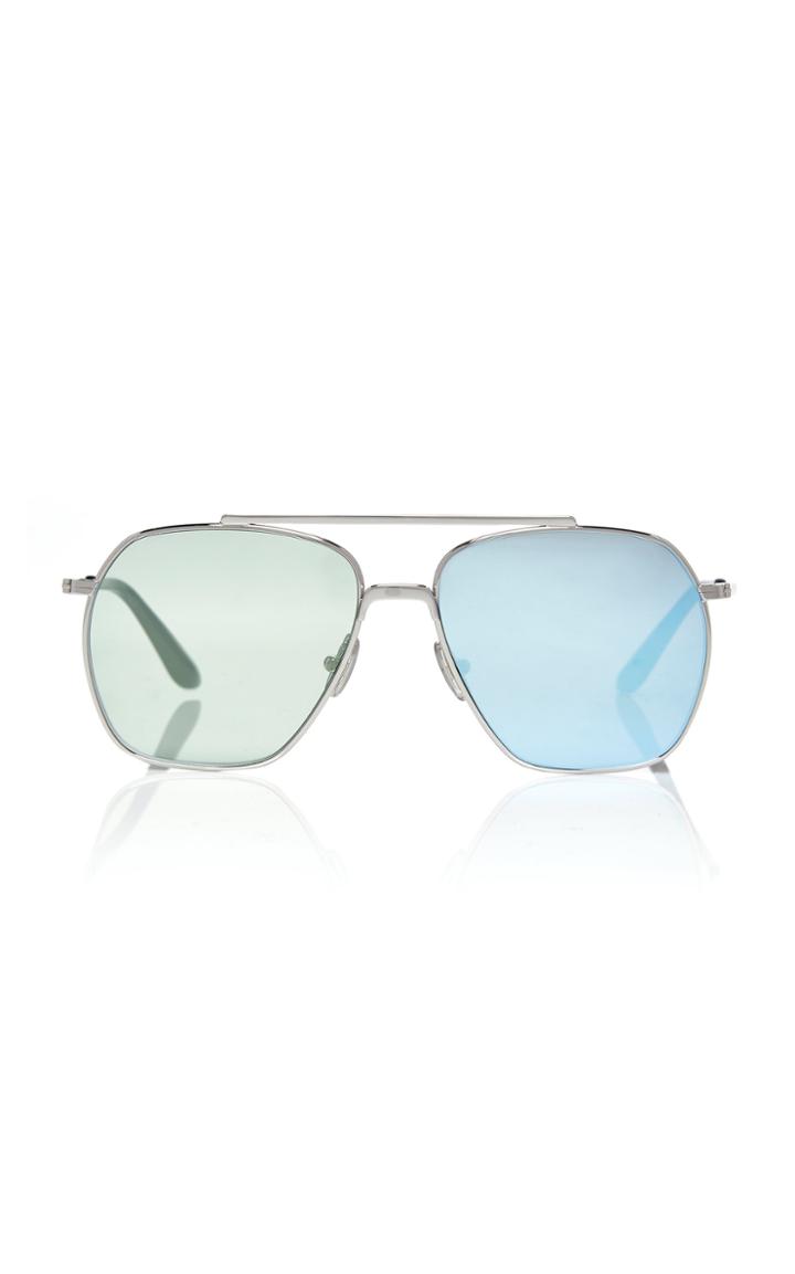 Moda Operandi Acne Studios Anteom Aviator-style Metal Sunglasses