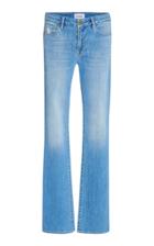 Frame Le Mini Stretch High Slit Bootcut Jeans