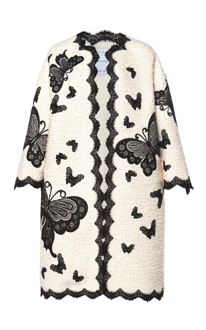Andrew Gn Butterfly Embroidered Jacket