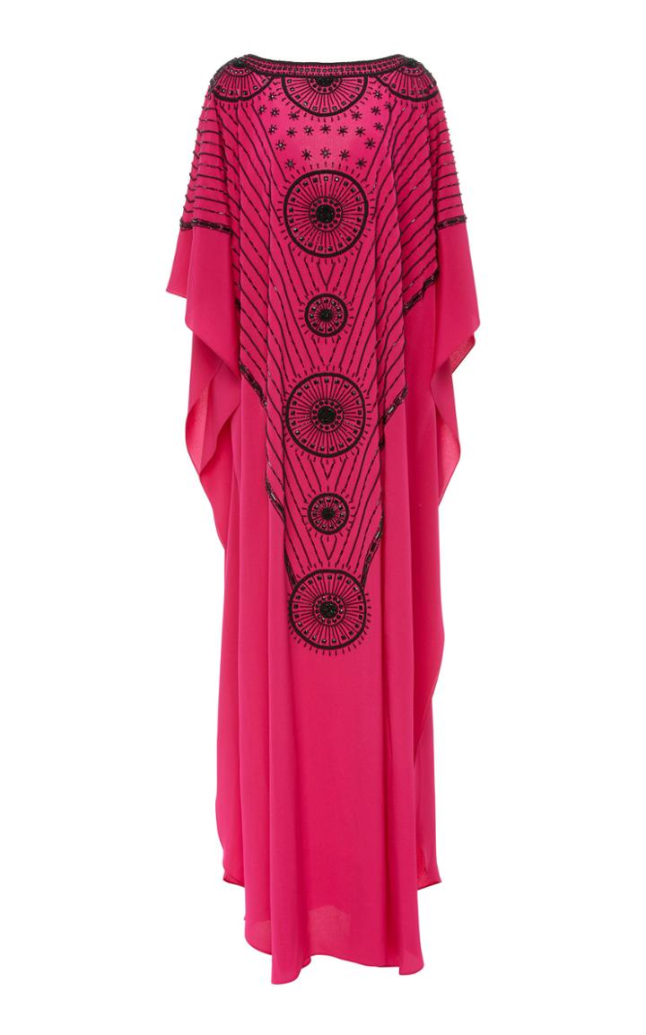 Joanna Mastroianni Embroidered Deco Circle Caftan