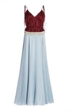Moda Operandi Gabriela Hearst Beata Two-tone Upcycled Silk Dress