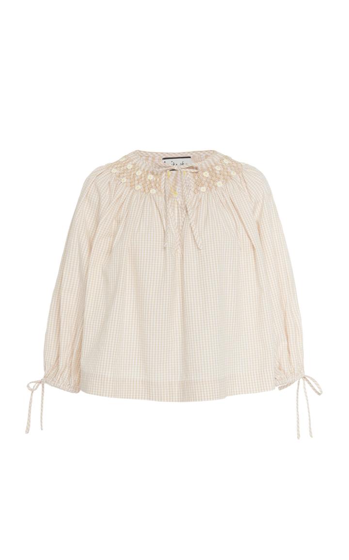 Innika Choo Farrah Weydrims Embroidered Top