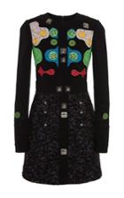 Peter Pilotto Black Counter Mini Dress