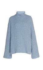 Lapointe Oversized Silk-cashmere Mockneck Sweater