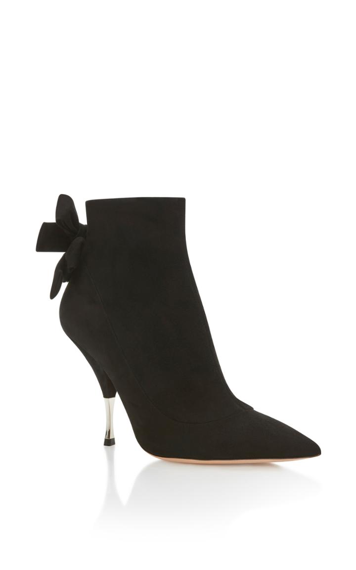 Rochas Pump With Bow Heel