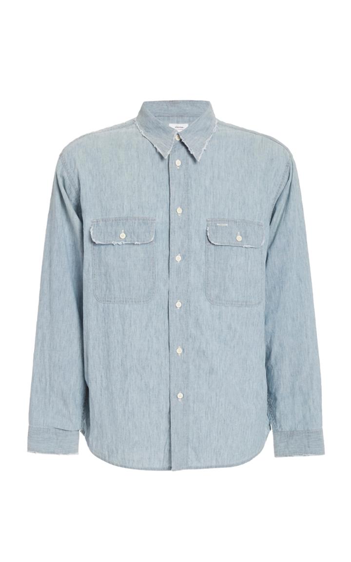 Visvim Handyman Light-wash Denim Shirt