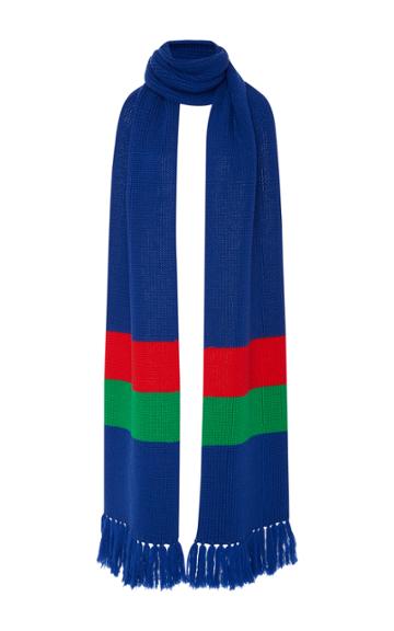 Tak.ori Tak. Ori Fringed Stripe Scarf