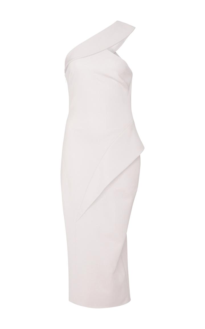 Cushnie Et Ochs Portia One Shoulder Asymmetrical Dress