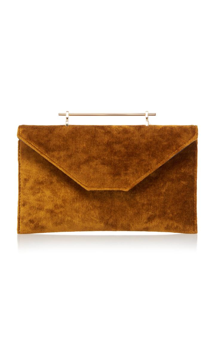 M2malletier Velvet Annabelle Clutch