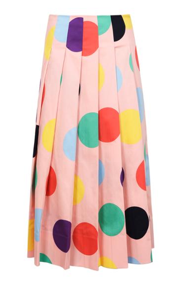 George Keburia Polka Dot Skirt