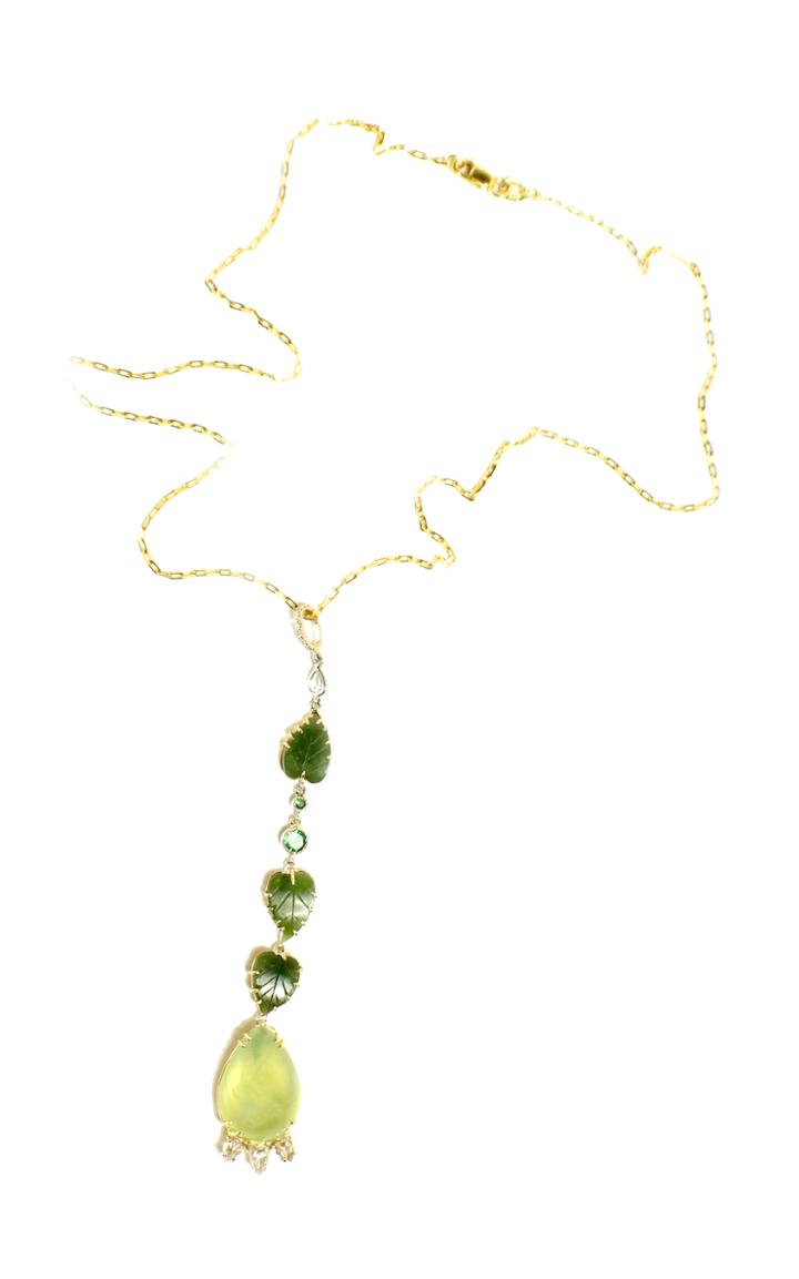 Moda Operandi Sharon Khazzam One Of A Kind Gole Necklace