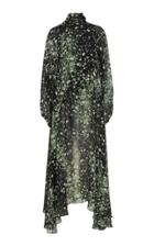 Givenchy Floral-print Silk-georgette Maxi Dress