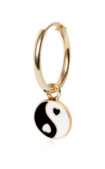 Moda Operandi Wilhelmina Garcia Gold-plated Yin-yang Earring