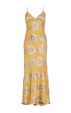 Brock Collection Floral Silk Jacquard Dehli Dress