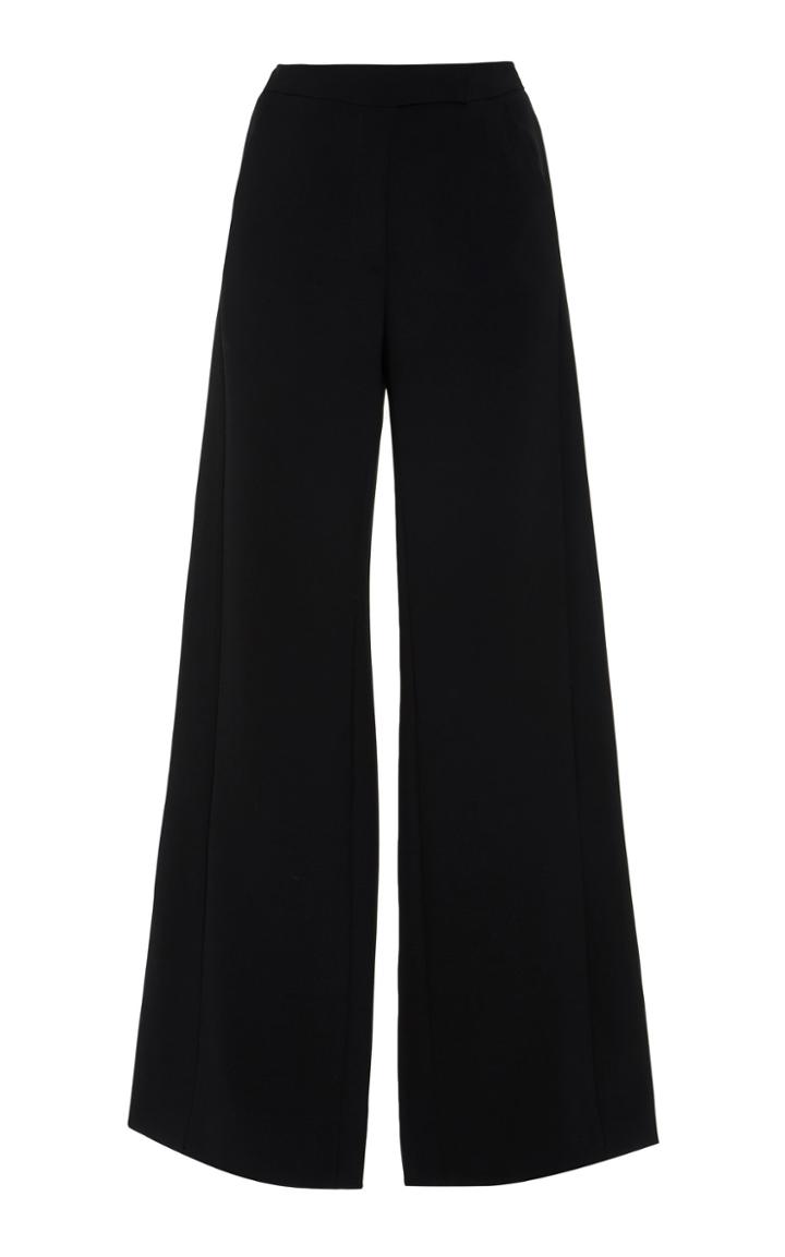Carolina Herrera Low Rise Wool Pant