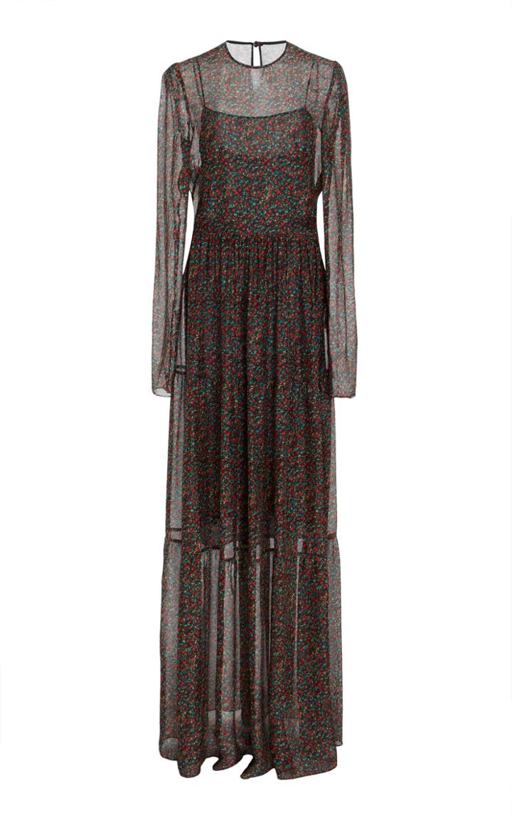 Philosophy Di Lorenzo Serafini Printed Long Dress
