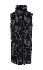 Thakoon Addition Floral Wool Jacquard Scarf Tie Vest
