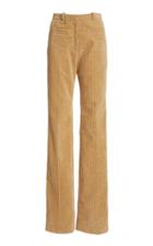 Moda Operandi Paco Rabanne High-rise Straight-leg Corduroy Pants