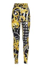 Versace High-rise Gabardine Pants