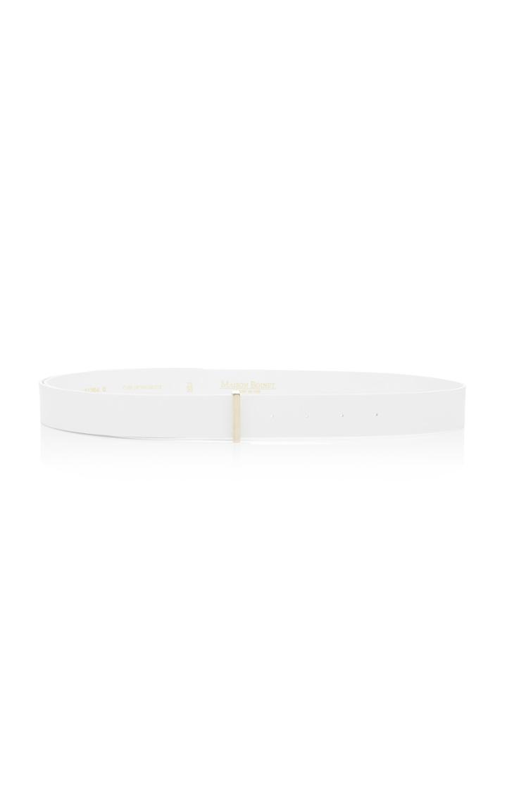 Maison Boinet Leather Waist Belt Size: 85 Cm