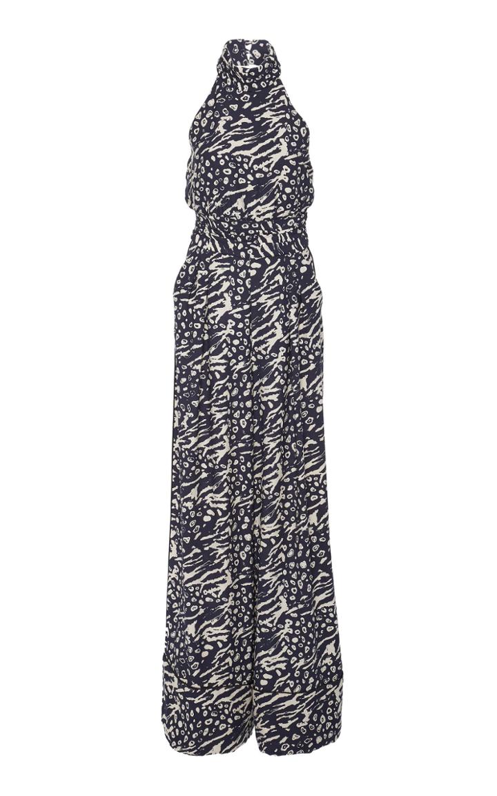 Rebecca Vallance Lola Printed Sleeveless Jumpsuit
