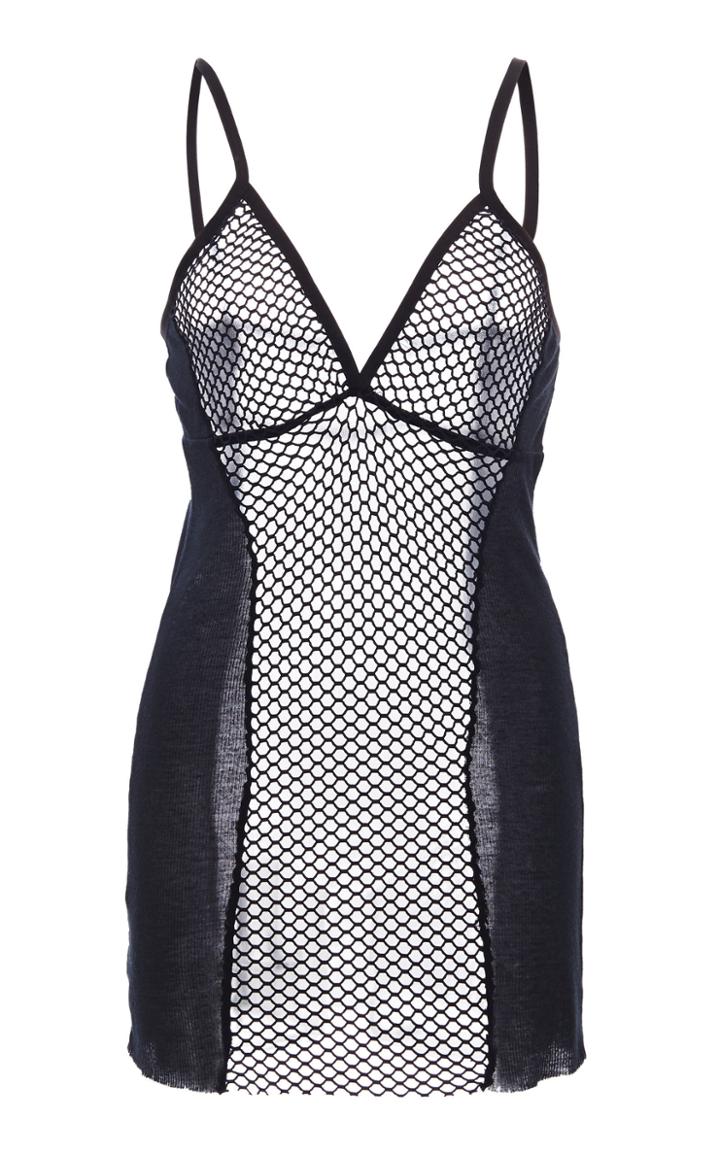 Moda Operandi Ann Demeulemeester Mesh-paneled Dress Size: 34