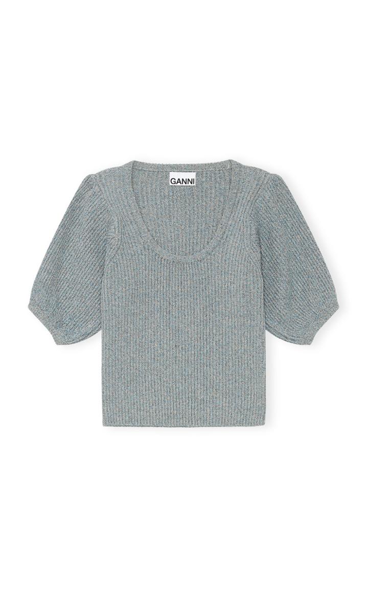 Moda Operandi Ganni Linen Knit Top