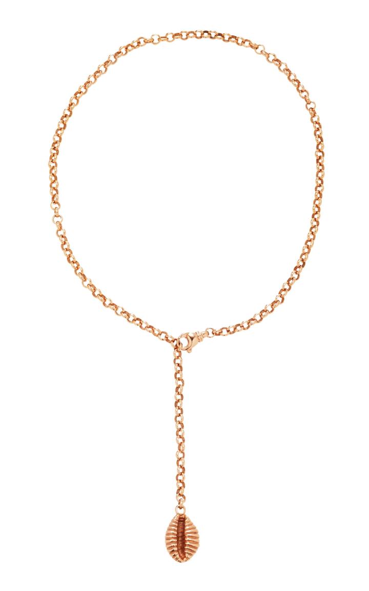 Renna Extra Large Shell Adjustable Necklace