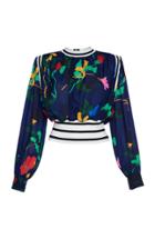 Msgm Floral Sweater