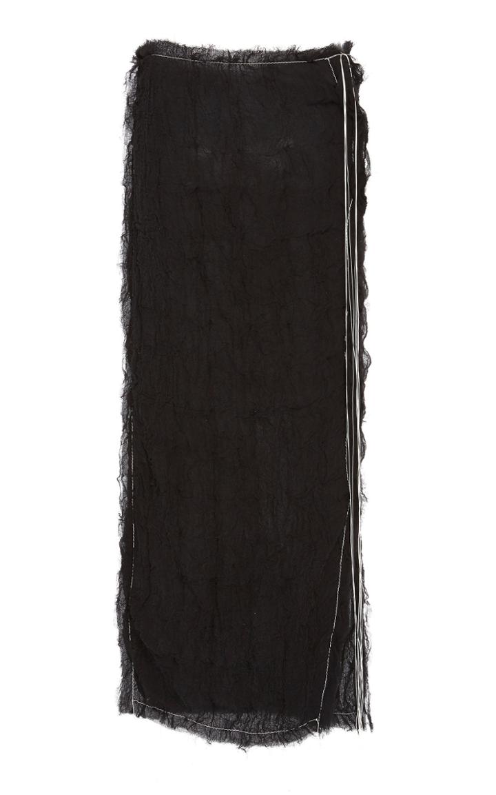 Acne Studios Iniki Cloque Midi Skirt