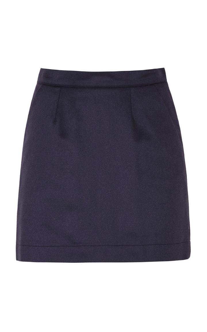 Moda Operandi Giuliva Heritage The Theo Camelhair Mini Skirt