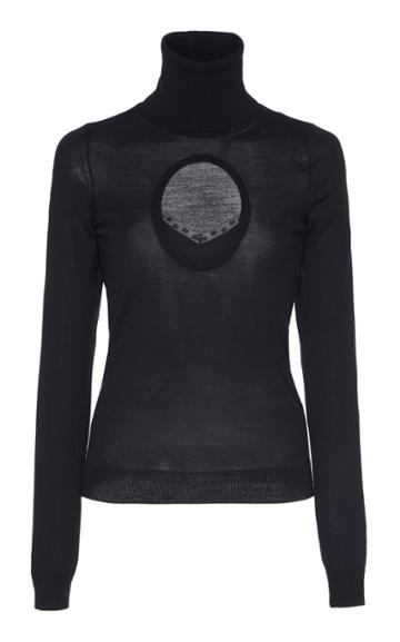 N 21 N&deg;21 Cathy Wool Cut-out Top