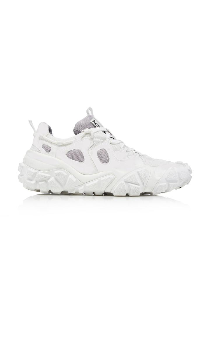 Acne Studios Bolzter Two-tone Leather Sneakers