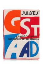 Olympia Le-tan Gstaad Appliqud Embroidered Canvas Clutch