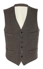 Ralph Lauren Purple Label Herringbone Vest