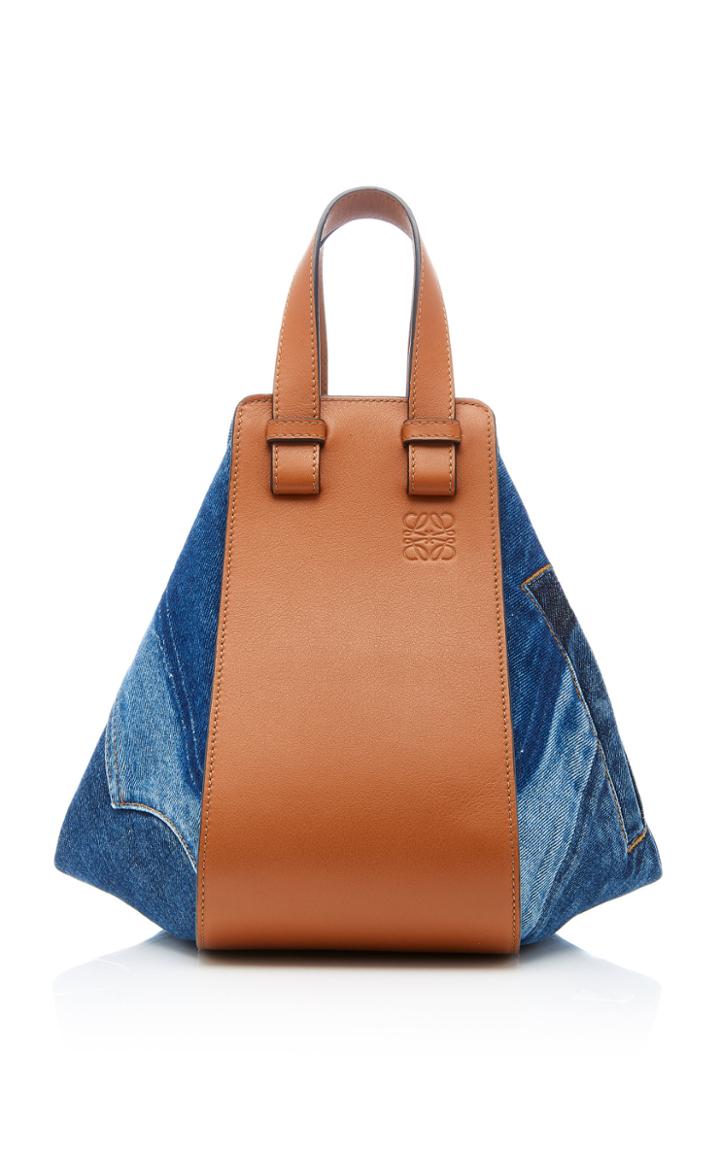 Loewe Hammock Denim Small Leather Bag