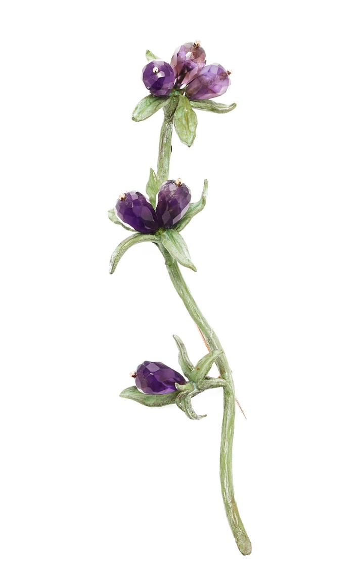 Moda Operandi Luz Camino Gentian Brooch
