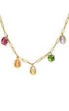 Page Sargisson 18kt Gold Rainbow Sapphire Necklace