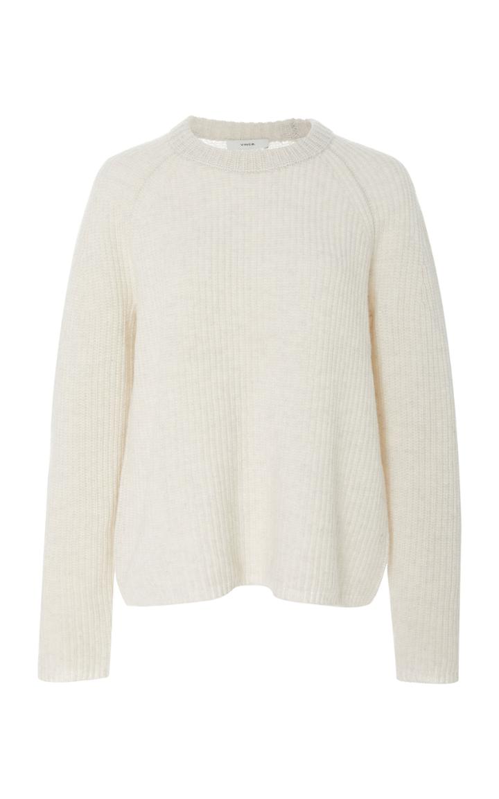 Vince Shaker Rib-knit Cashmere Sweater