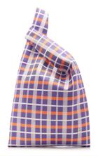 Hayward Shopper Madras Checked Cotton-blend Bag